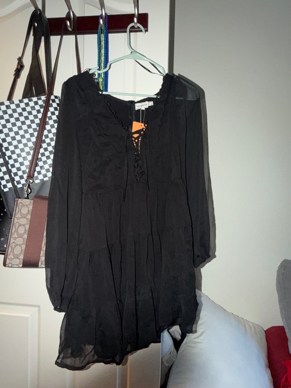 A Brand New Black Dress Size 8 by the brand That’s So Fetch with tags